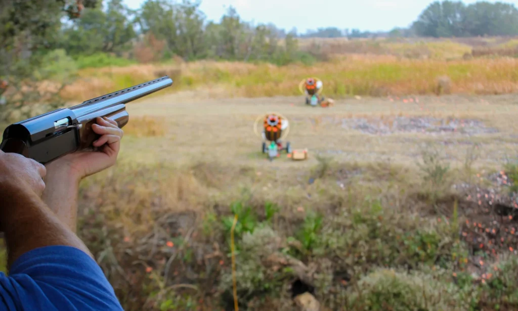 Sporting Clay Skeet Shooting