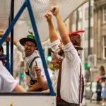 fête sur le pedibus